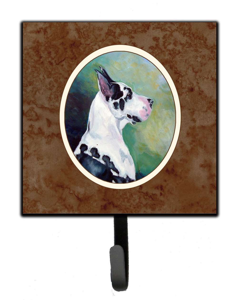 Harlequin Great Dane Leash or Key Holder 7278SH4 by Caroline's Treasures