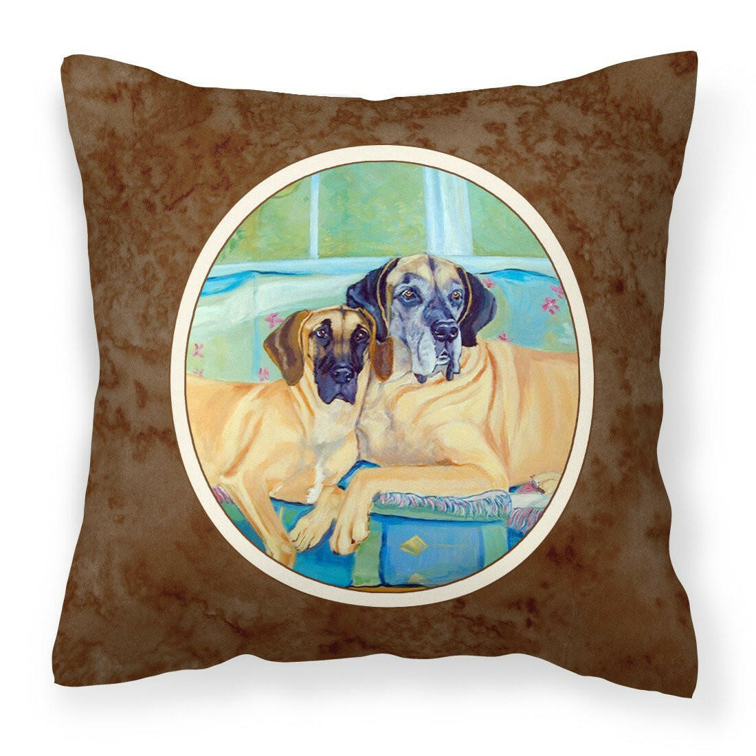 Great Dane Fabric Decorative Pillow 7280PW1414 - the-store.com