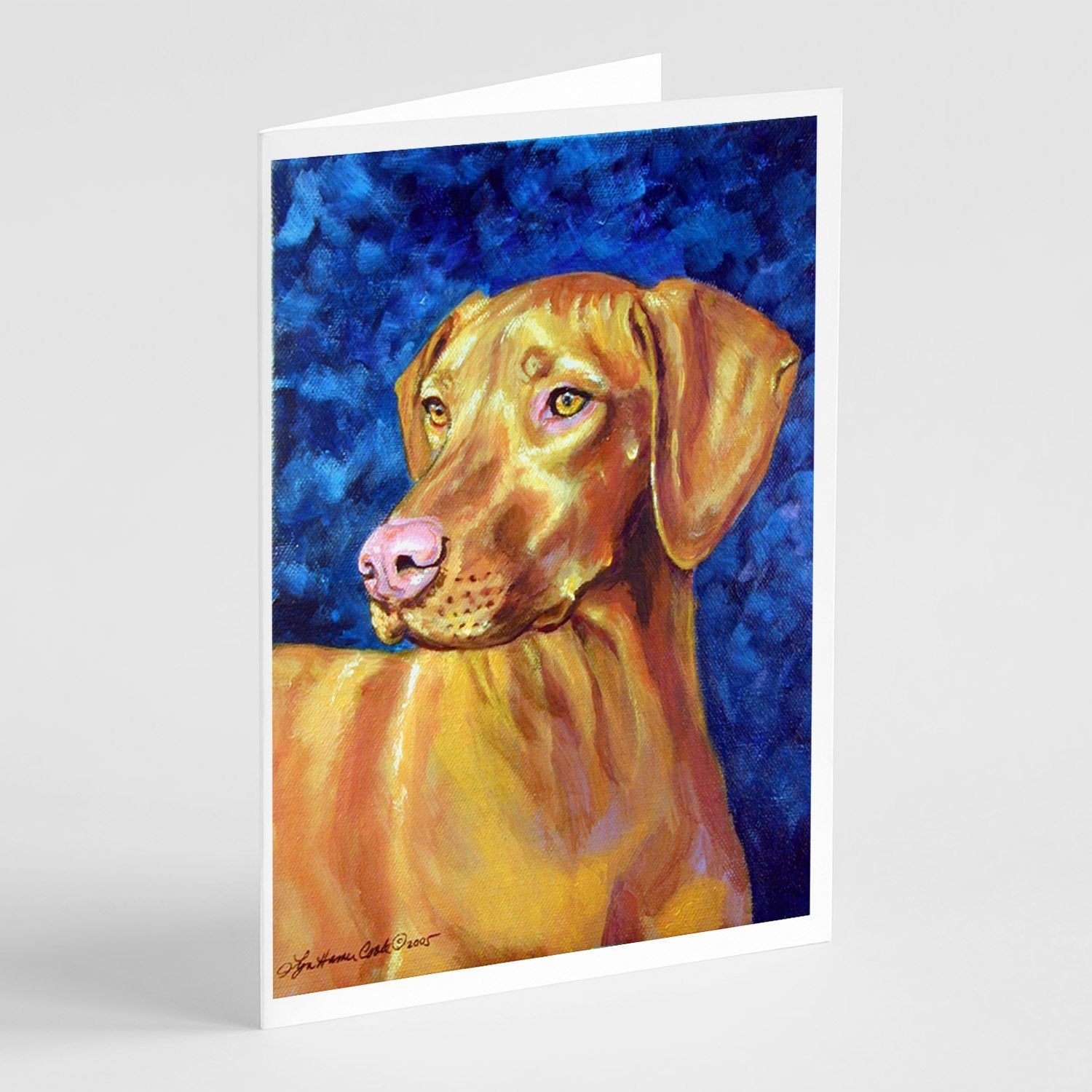 Buy this Vizsla Greeting Cards and Envelopes Pack of 8