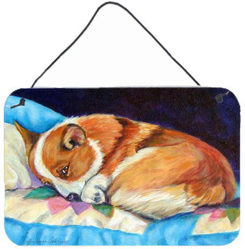 Corgi Aluminium Metal Wall or Door Hanging Prints by Caroline's Treasures