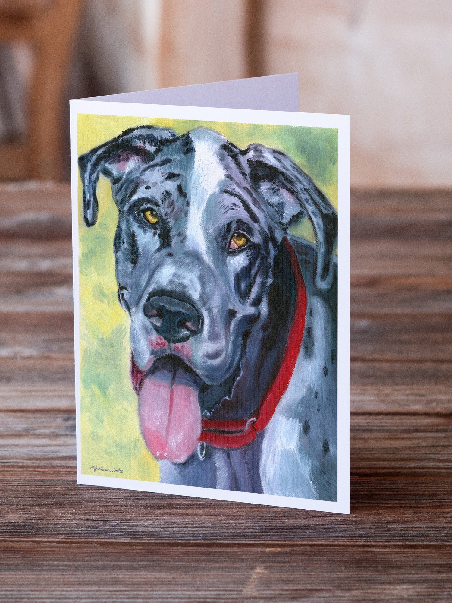 Buy this Great Dane Apollo Greeting Cards and Envelopes Pack of 8