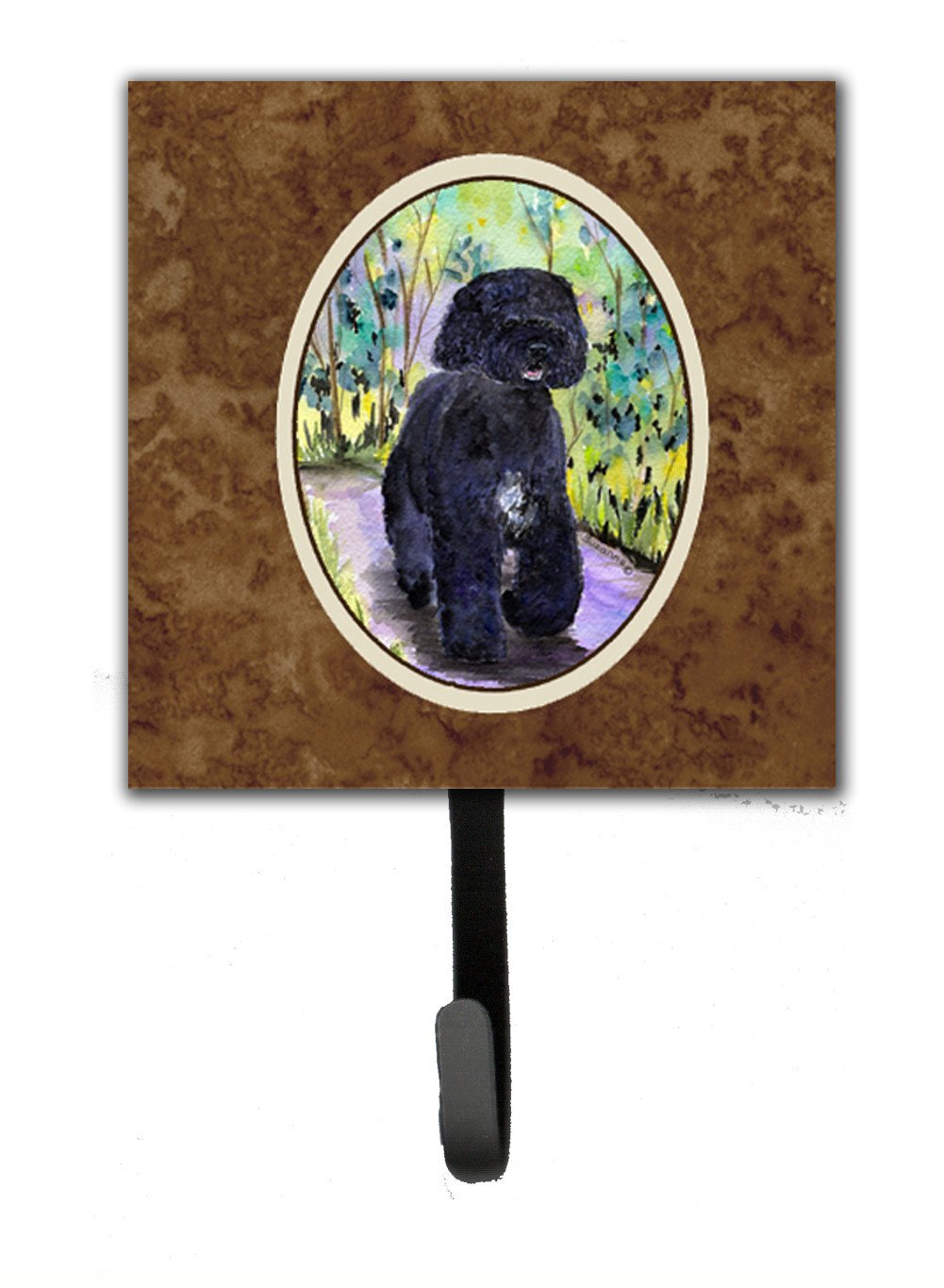 Portuguese Water Dog Leash Holder or Key Hook by Caroline's Treasures