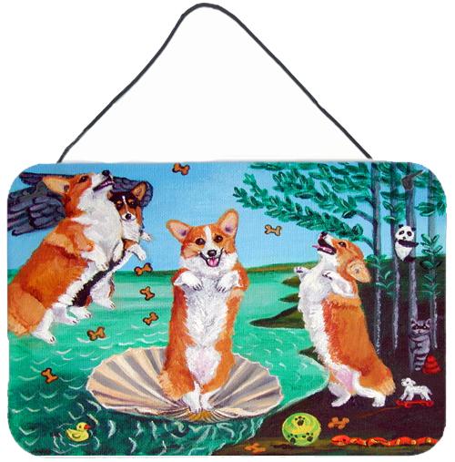 Corgi Birth of Venus Wall or Door Hanging Prints 7319DS812 by Caroline&#39;s Treasures