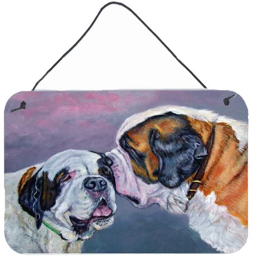 Saint Bernard Whisperear Wall or Door Hanging Prints 7332DS812 by Caroline's Treasures