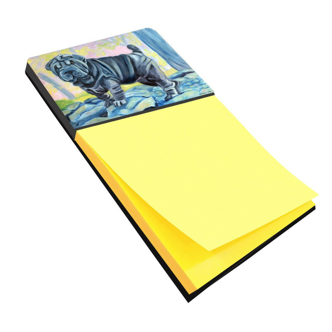 Blue Shar Pei Sticky Note Holder 7333SN by Caroline's Treasures