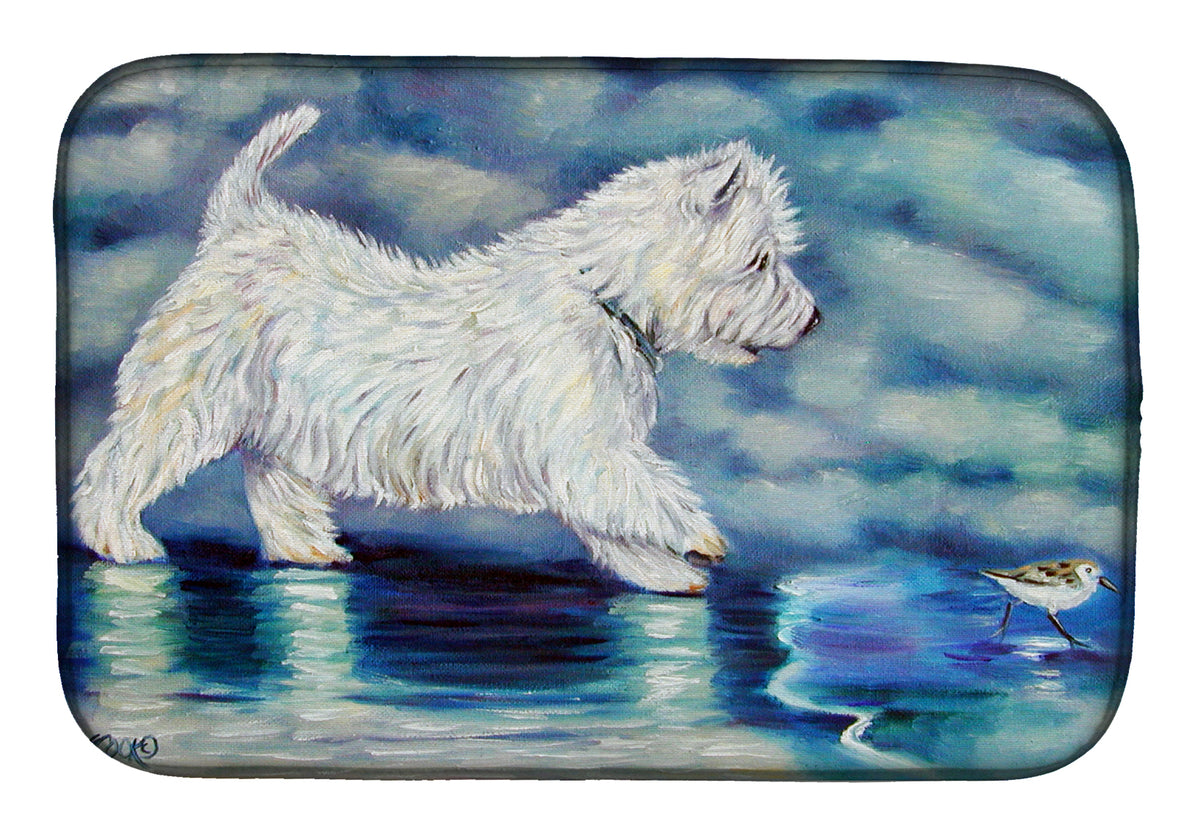 Misty Westie Dish Drying Mat 7334DDM  the-store.com.