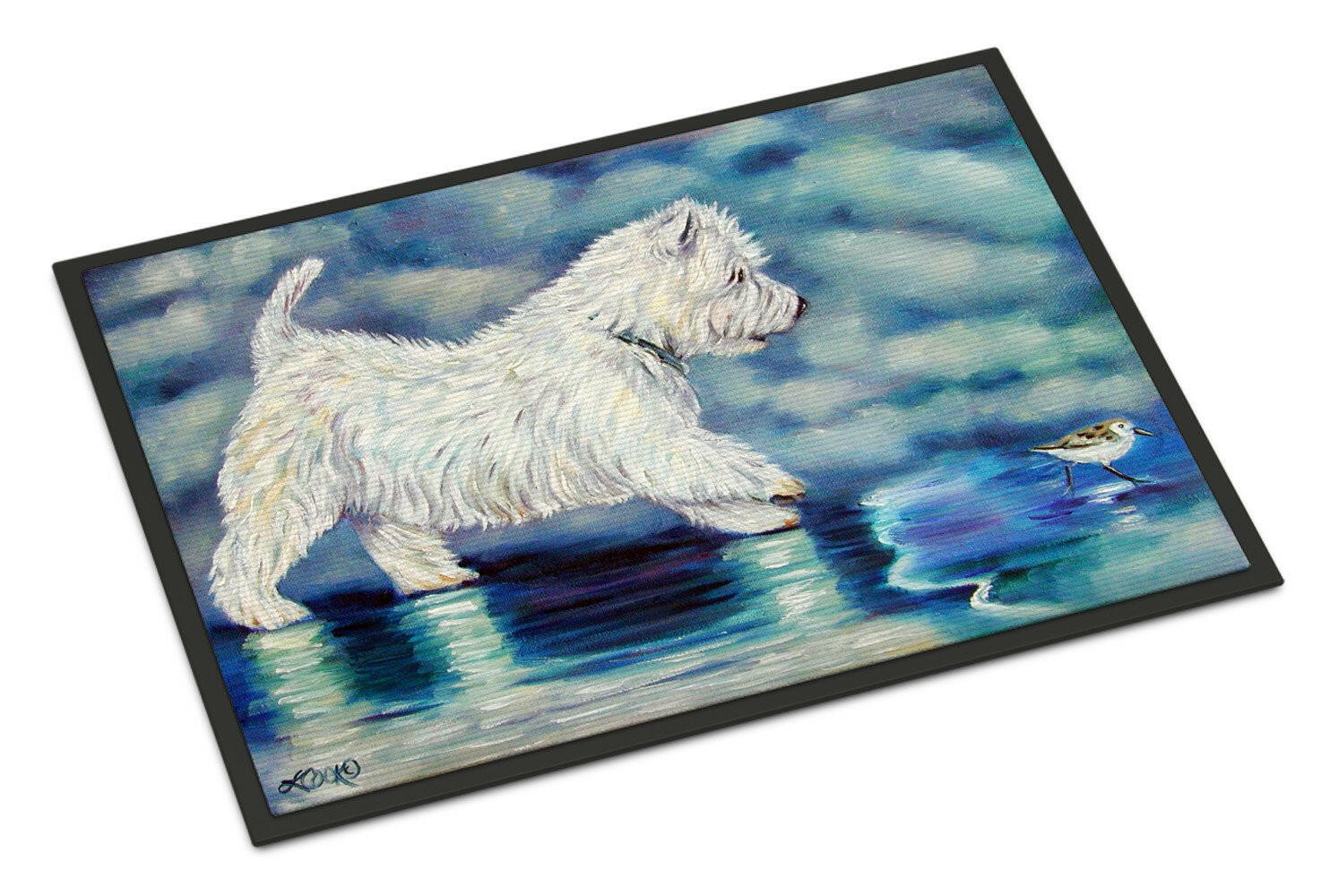 Misty Westie Indoor or Outdoor Mat 24x36 7334JMAT - the-store.com