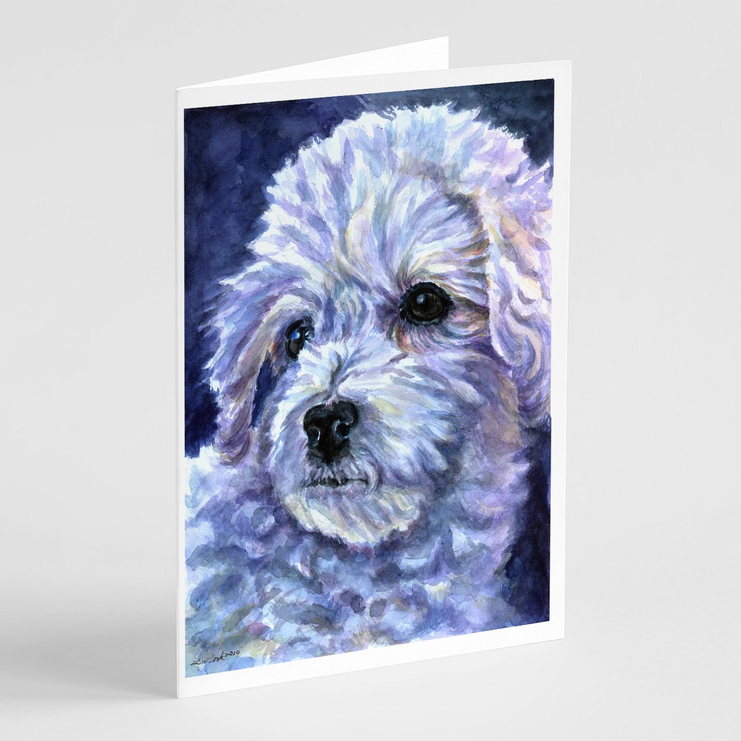 Buy this Bichon Frise Greeting Cards and Envelopes Pack of 8