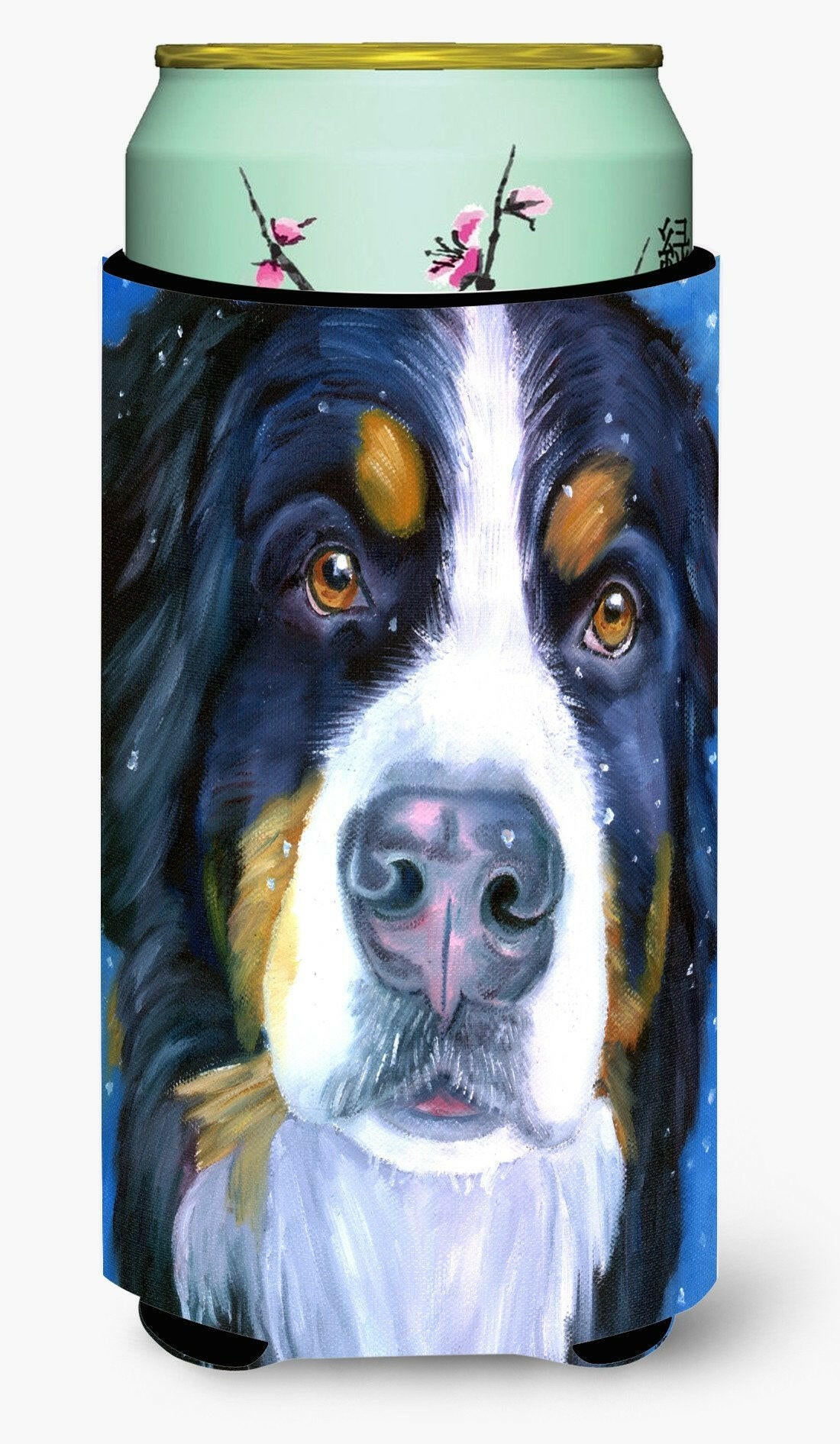 Luca the Bernese Mountain Dog Tall Boy Beverage Insulator Hugger 7337TBC by Caroline&#39;s Treasures