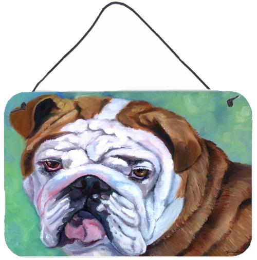 Admiral the English Bulldog Wall or Door Hanging Prints 7349DS812 by Caroline's Treasures