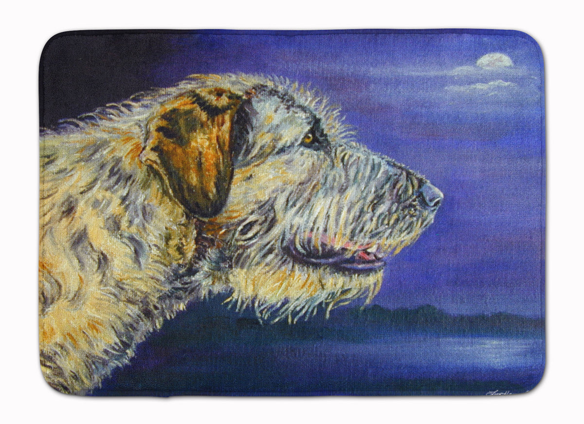 Irish Wolfhound Looking Machine Washable Memory Foam Mat 7352RUG - the-store.com