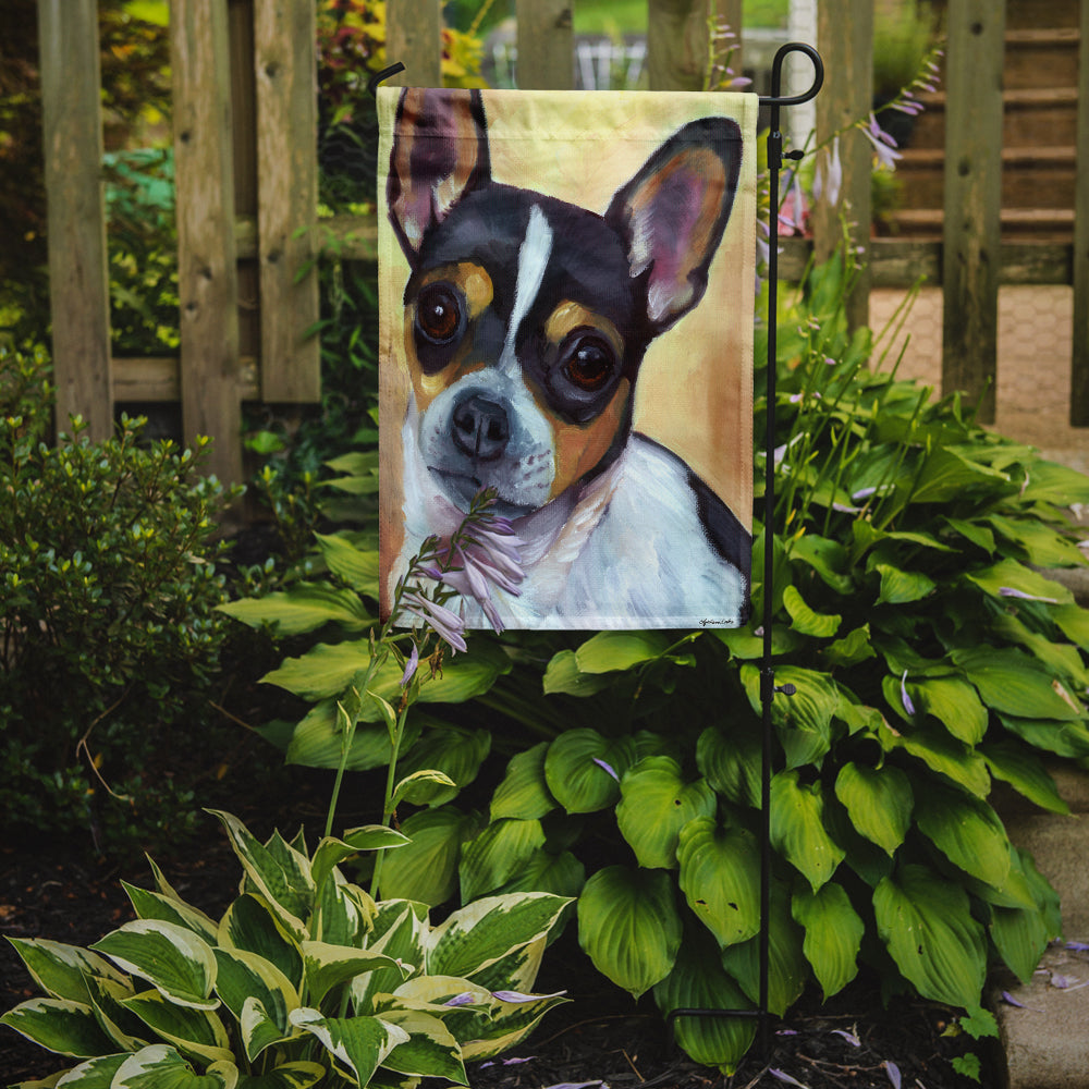 Chihuahua Black and Tan Flag Garden Size 7359GF.