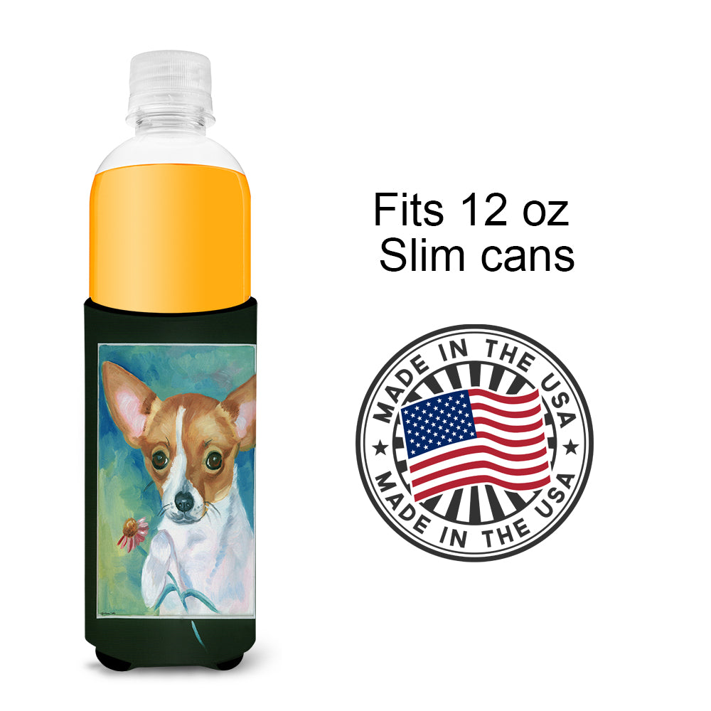 Chihuahua and Daisy  Ultra Beverage Insulators for slim cans 7360MUK  the-store.com.