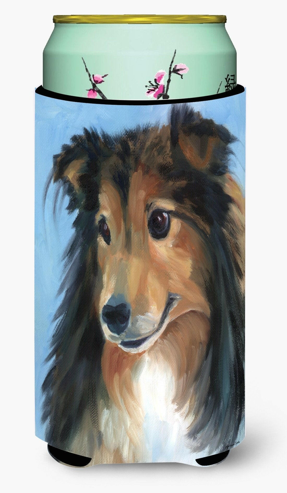 Sheltie Good Boy Tall Boy Beverage Insulator Hugger 7395TBC by Caroline's Treasures