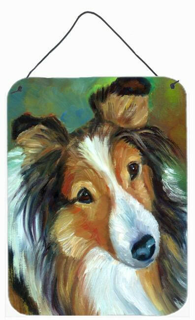 Sheltie Curiosity Wall or Door Hanging Prints 7396DS1216 by Caroline's Treasures