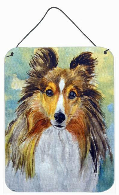 Sheltie Toby Wall or Door Hanging Prints 7397DS1216 by Caroline's Treasures