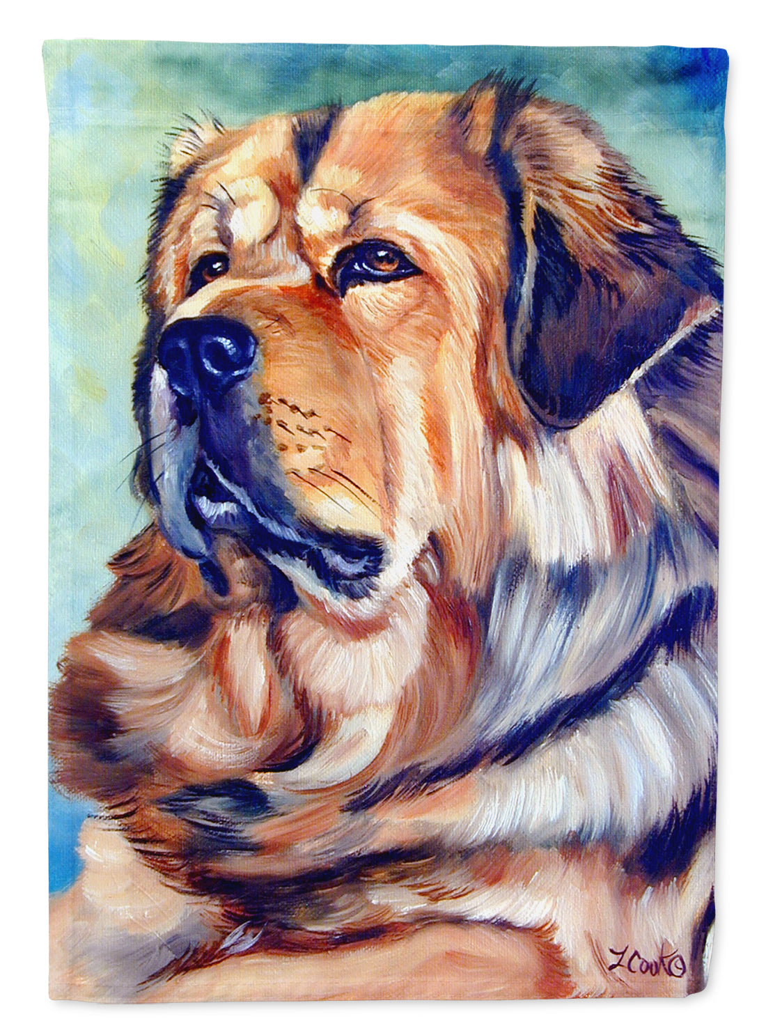 Tibetan Mastiff Flag Canvas House Size 7399CHF  the-store.com.