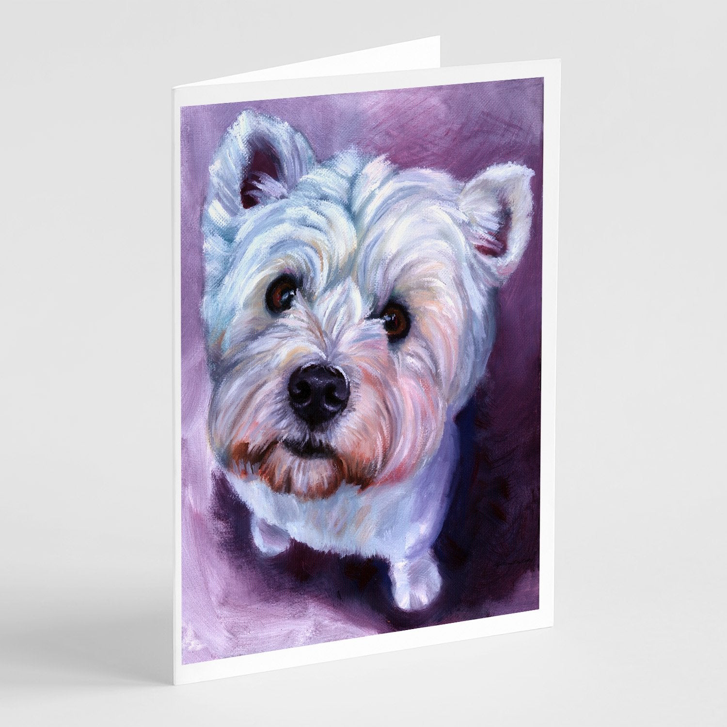 Buy this Whatsup Westie Greeting Cards and Envelopes Pack of 8