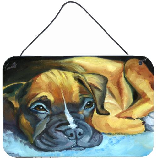 Boxer Pup Wall or Door Hanging Prints 7401DS812 by Caroline's Treasures