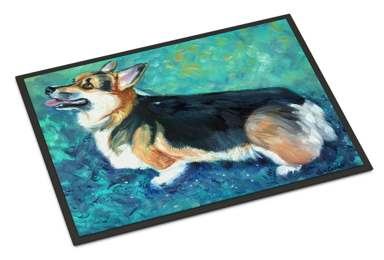 Corgi Pembroke Indoor or Outdoor Mat 18x27 7408MAT - the-store.com