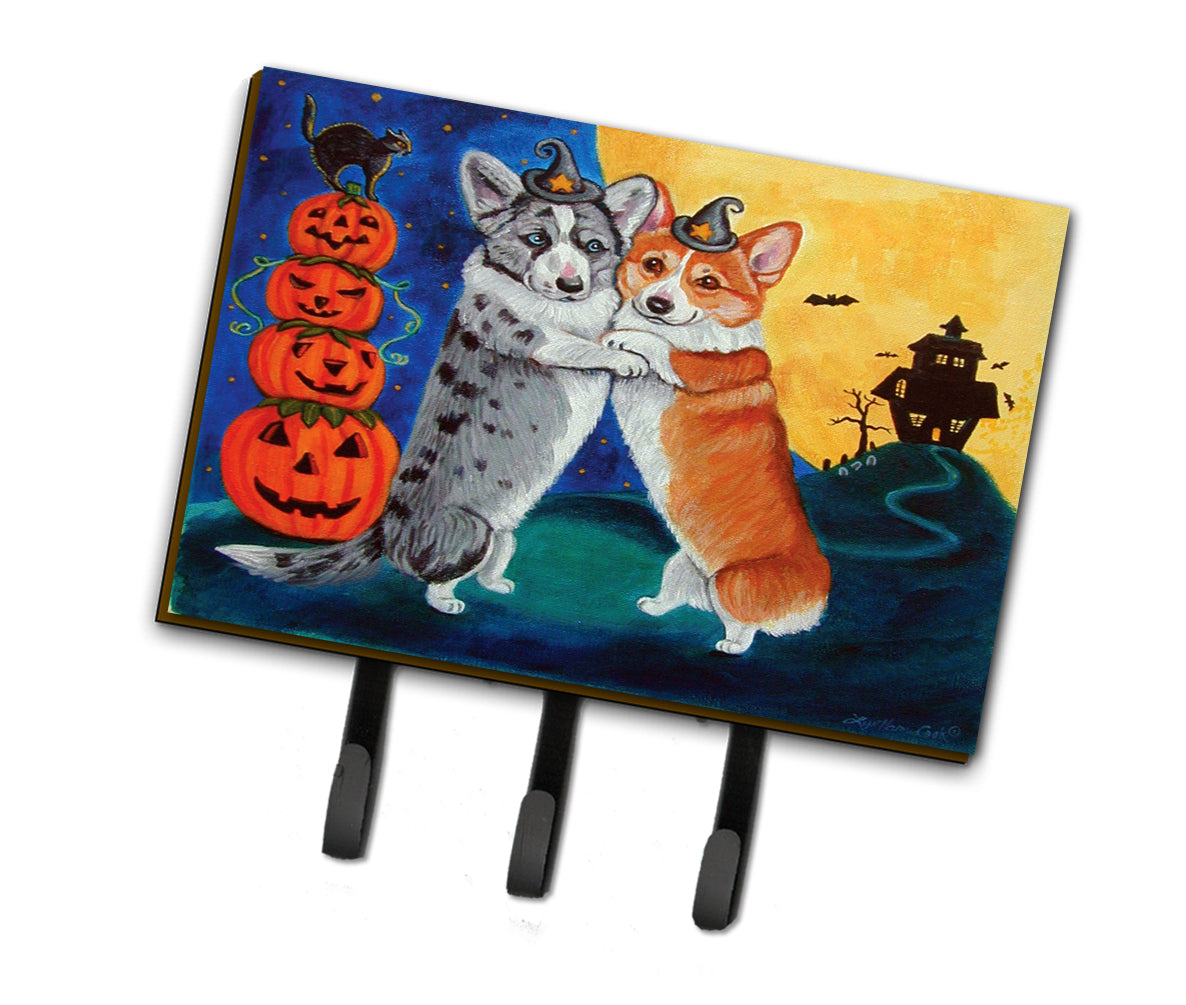 Corgi Halloween Scare Leash or Key Holder 7413TH68  the-store.com.