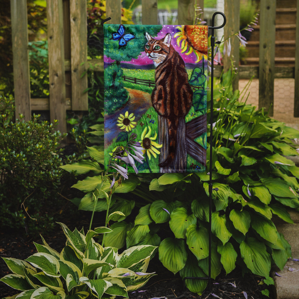 Bengal Cat Flag Garden Size  the-store.com.