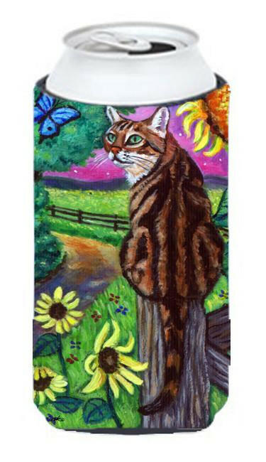 Bengal Cat Tall Boy Beverage Insulator Hugger 7425TBC by Caroline's Treasures