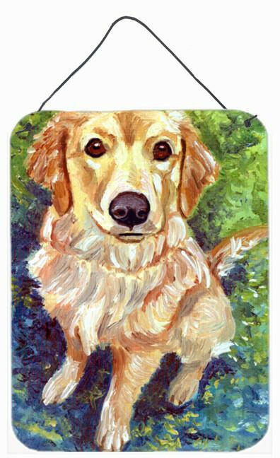 Golden Retriever Patience Wall or Door Hanging Prints 7428DS1216 by Caroline&#39;s Treasures