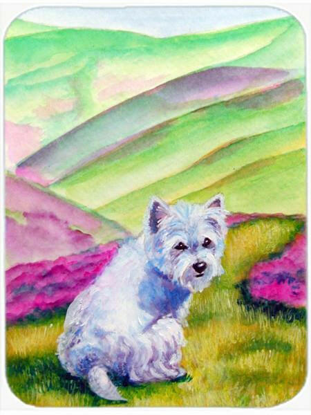 Westie Long Road Ahead Mouse Pad, Hot Pad or Trivet 7429MP by Caroline&#39;s Treasures