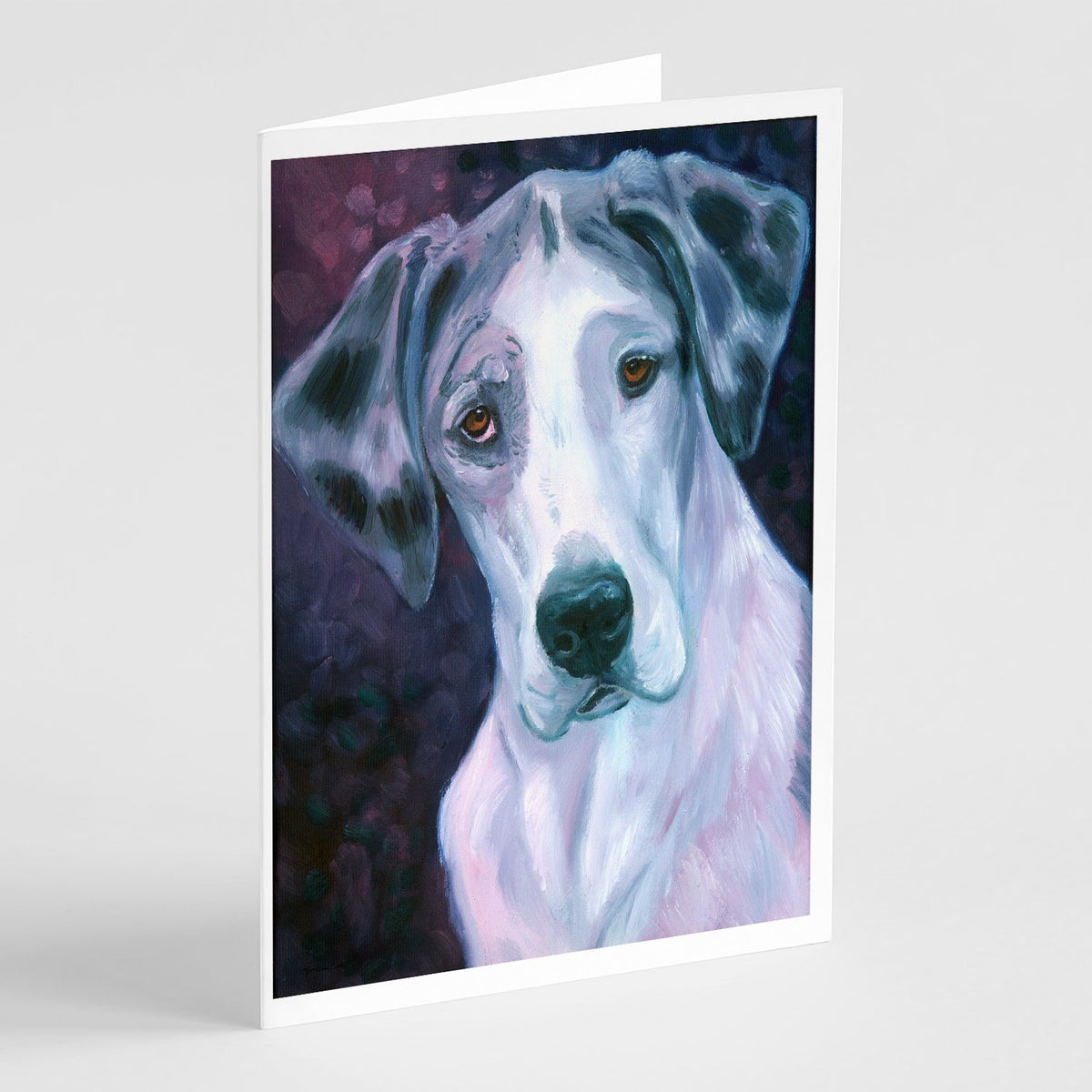 Buy this Curious Great Dane Greeting Cards and Envelopes Pack of 8