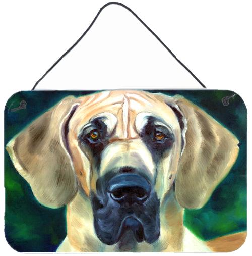 Great Dane Lookin at you Wall or Door Hanging Prints 7444DS812 by Caroline&#39;s Treasures