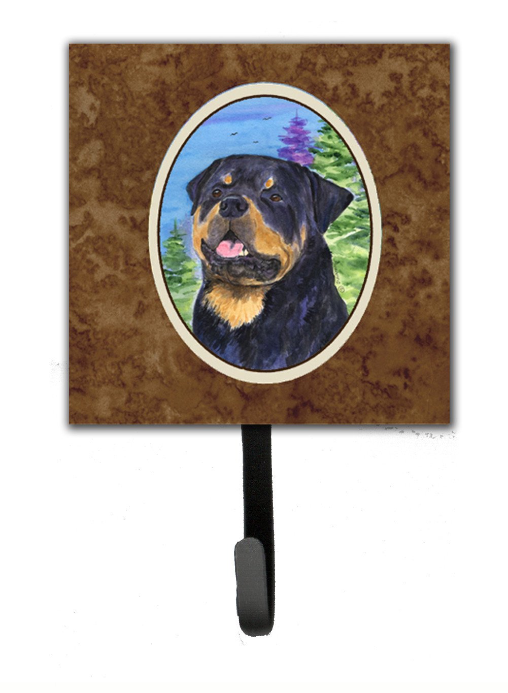 Rottweiler Leash Holder or Key Hook by Caroline&#39;s Treasures