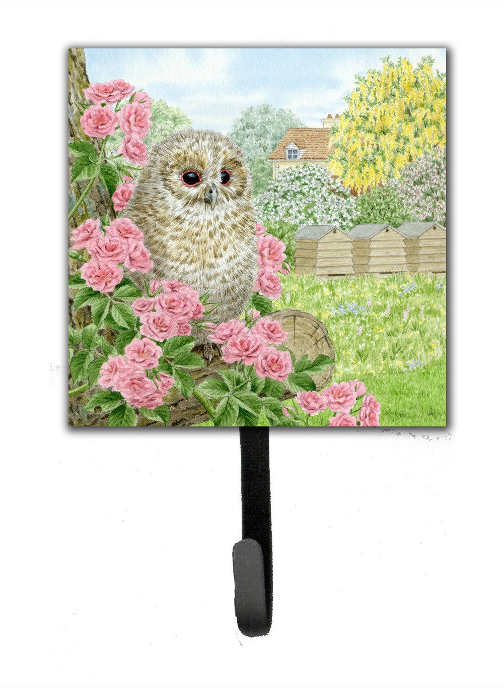 Tawny Owlet by Sarah Adams Leash or Key Holder ASAD0697SH4 by Caroline's Treasures