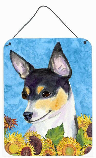 Fox Terrier Aluminium Metal Wall or Door Hanging Prints by Caroline's Treasures