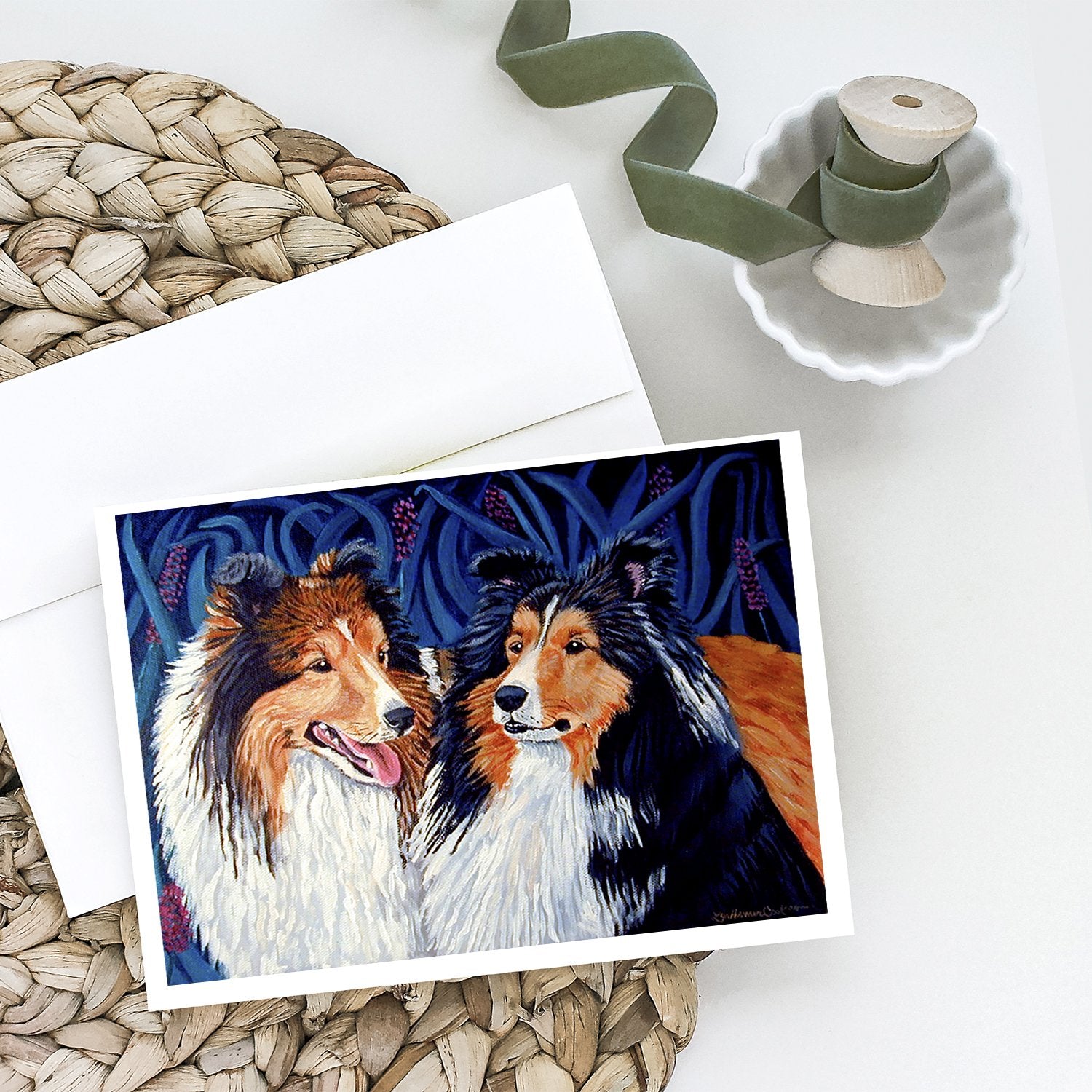 Buy this Sheltie Greeting Cards and Envelopes Pack of 8