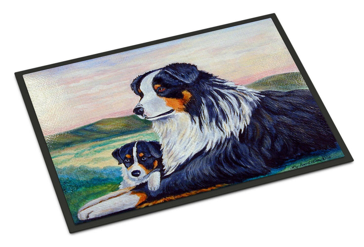 Australian Shepherd Indoor or Outdoor Mat 24x36 Doormat - the-store.com