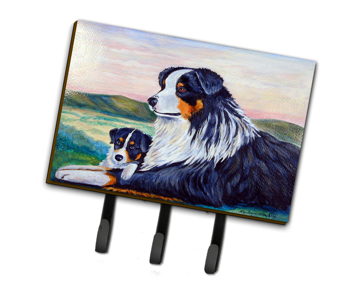 Australian Shepherd Leash Holder or Key Hook  the-store.com.