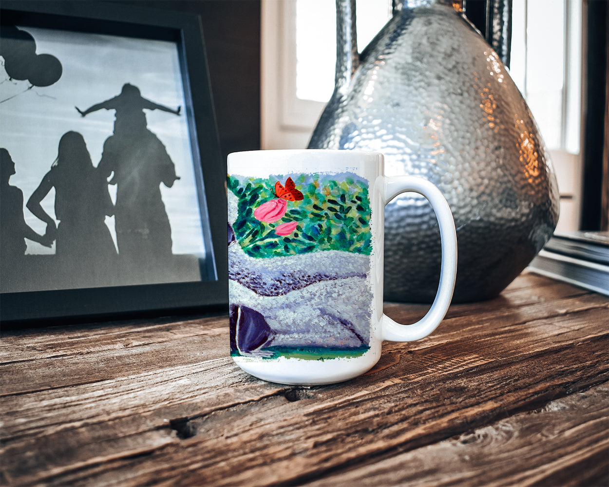 Bedlington Terrier Dishwasher Safe Microwavable Ceramic Coffee Mug 15 ounce 7512CM15  the-store.com.