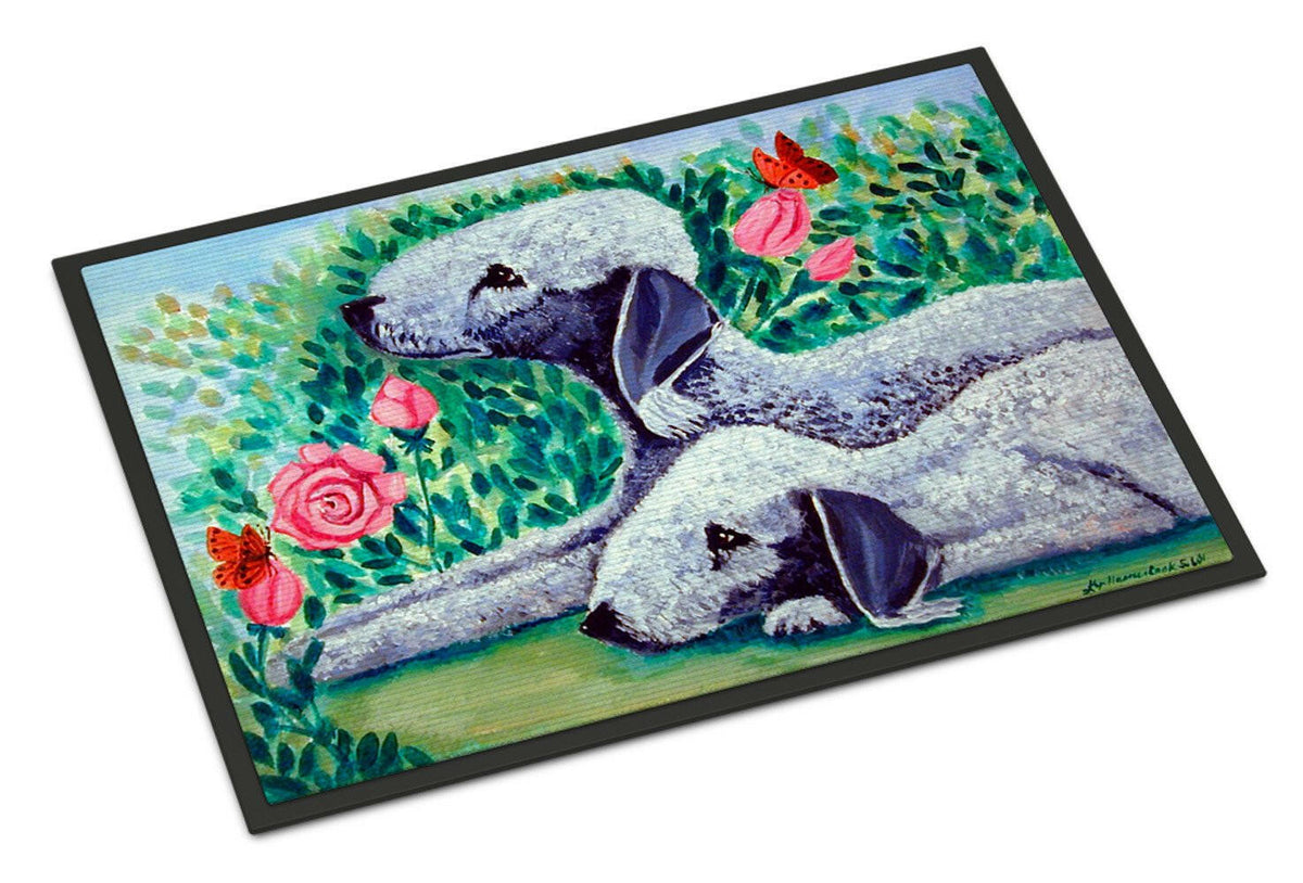 Bedlington Terrier Indoor or Outdoor Mat 24x36 Doormat - the-store.com