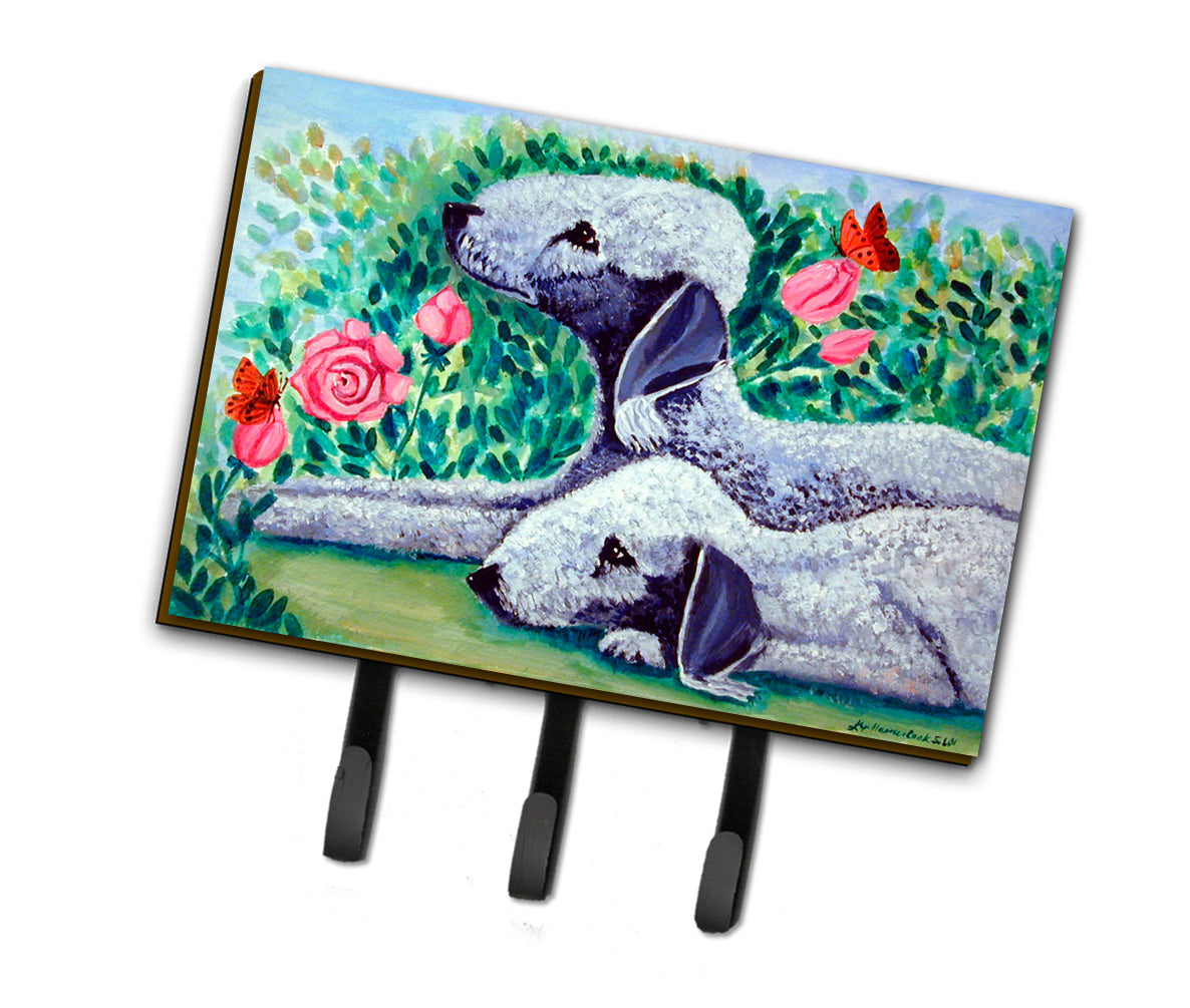 Bedlington Terrier Leash Holder or Key Hook  the-store.com.