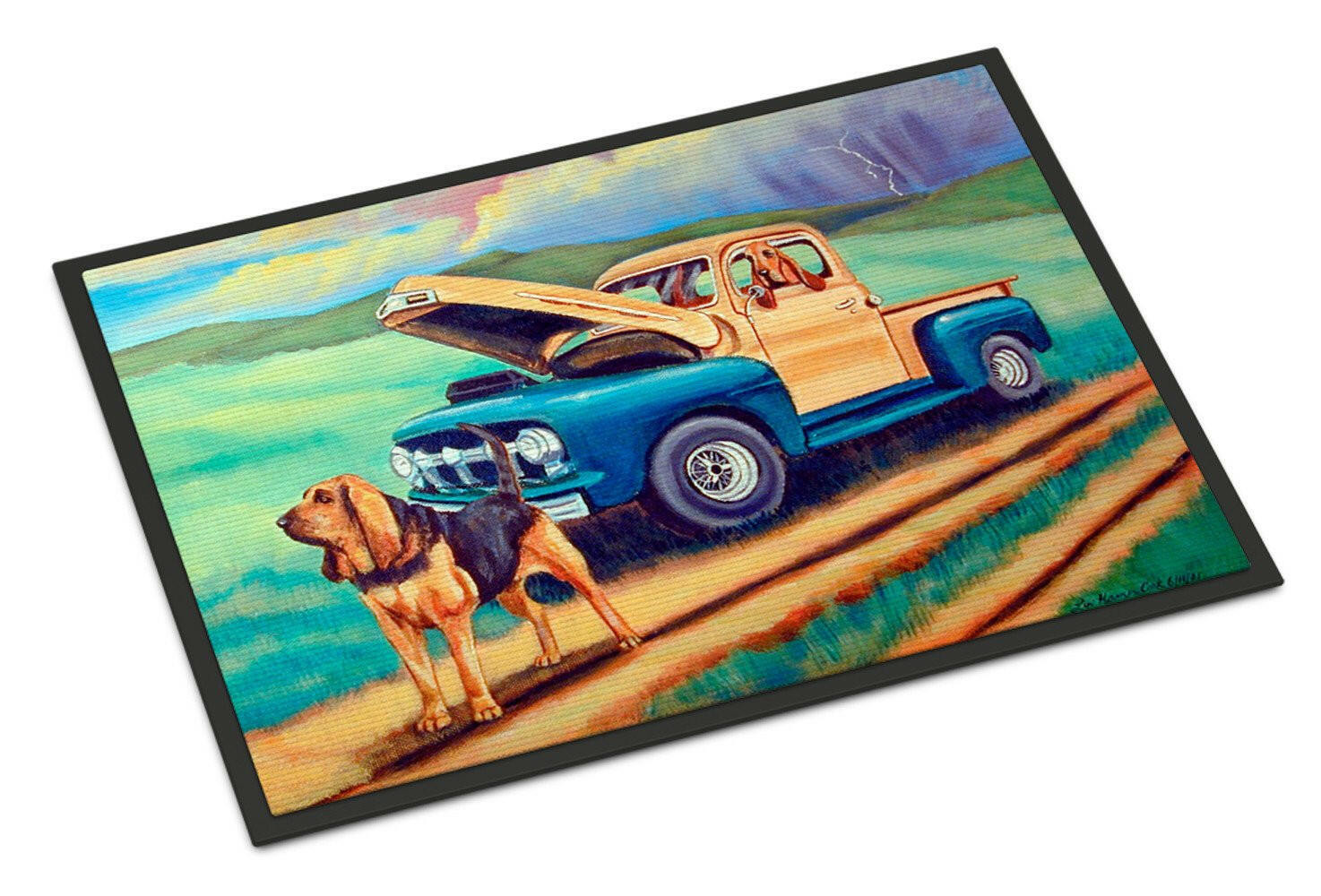 Bloodhound Indoor Outdoor Mat 18x27 Doormat - the-store.com