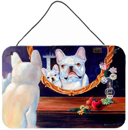 French Bulldog Aluminium Metal Wall or Door Hanging Prints by Caroline&#39;s Treasures