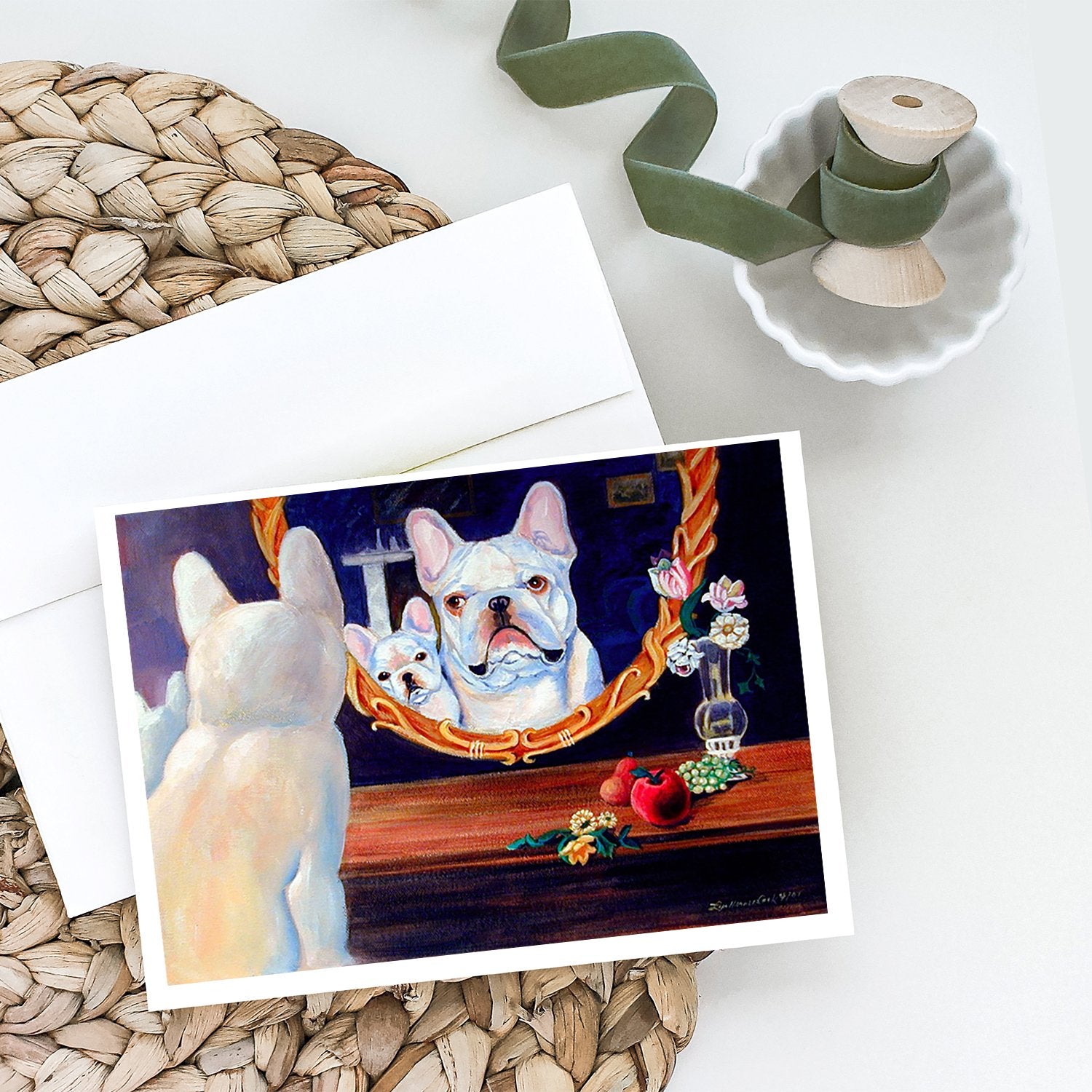 Buy this French Bulldog Greeting Cards and Envelopes Pack of 8