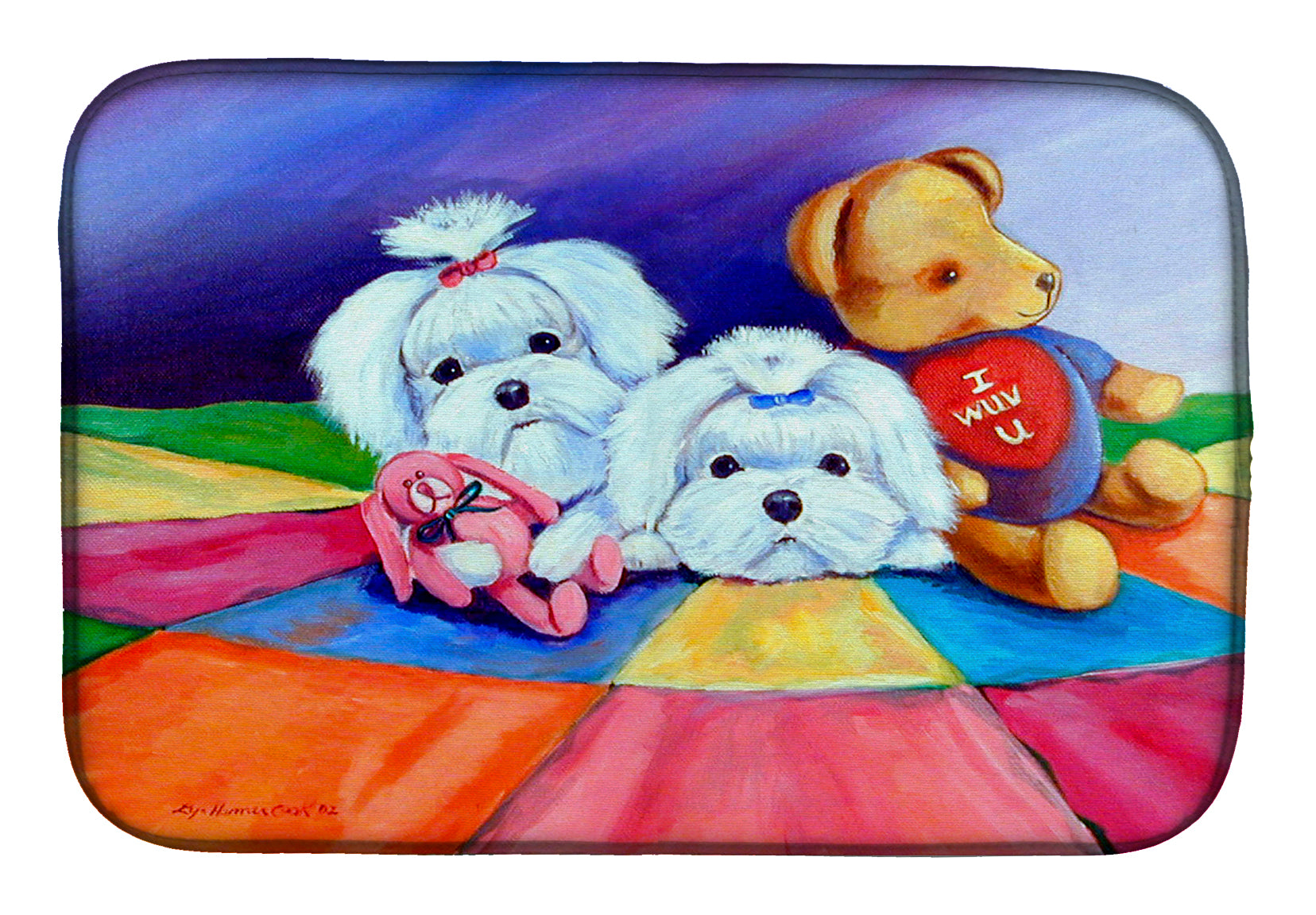 Maltese Dish Drying Mat 7515DDM  the-store.com.