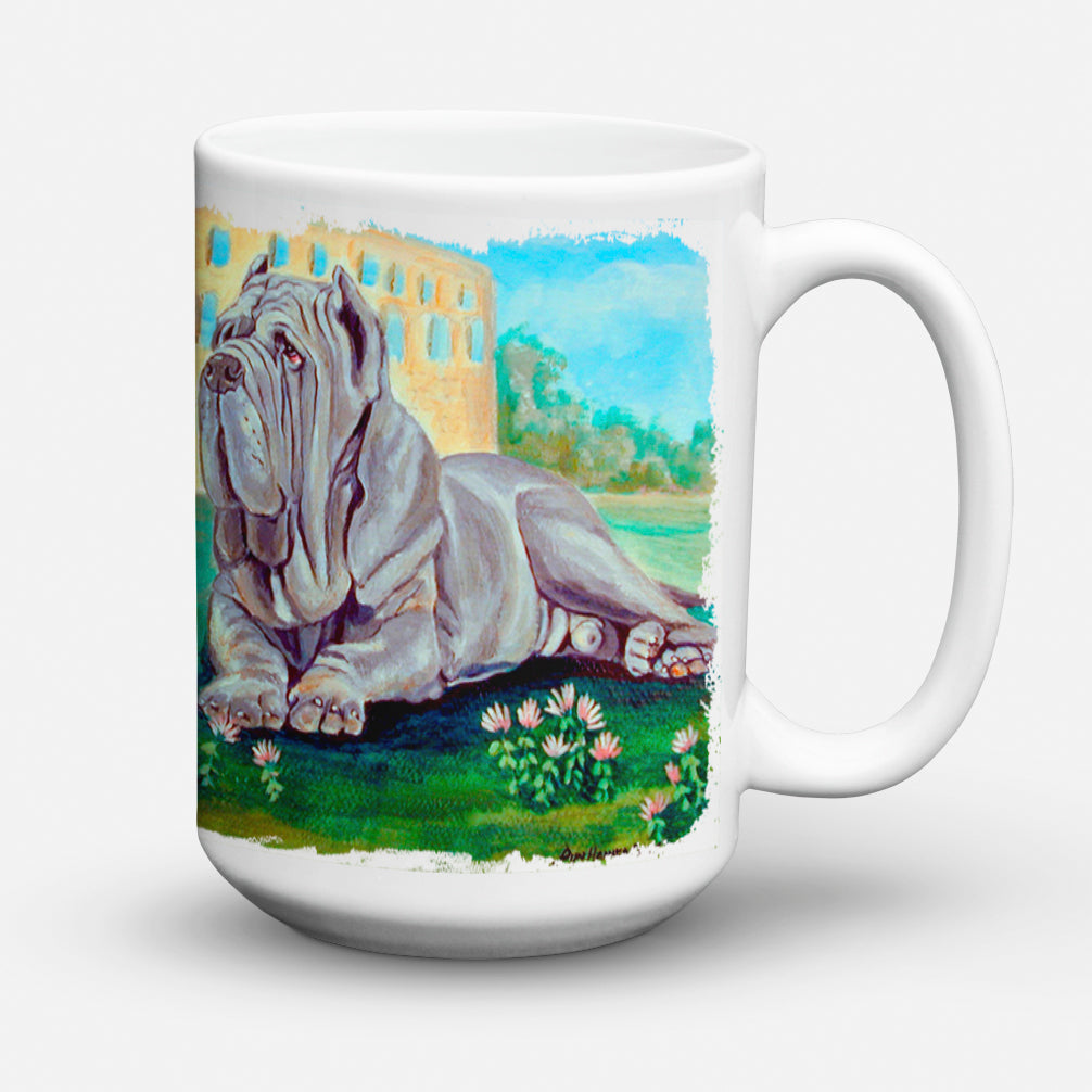 Neapolitan Mastiff Dishwasher Safe Microwavable Ceramic Coffee Mug 15 ounce 7517CM15  the-store.com.