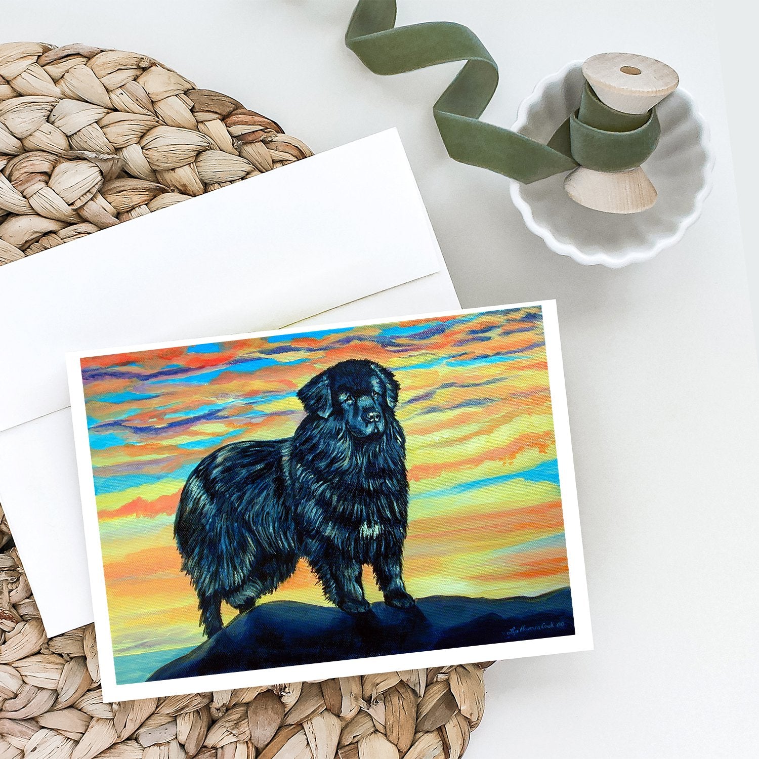 Buy this Newfoundland Greeting Cards and Envelopes Pack of 8