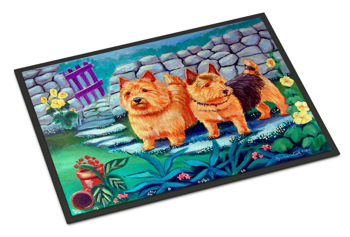 Norwich Terrier Indoor Outdoor Mat 18x27 Doormat - the-store.com