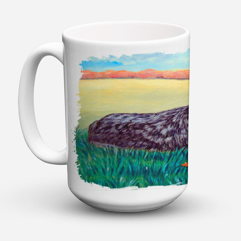 Scottish Deerhound Dishwasher Safe Microwavable Ceramic Coffee Mug 15 ounce 7521CM15  the-store.com.