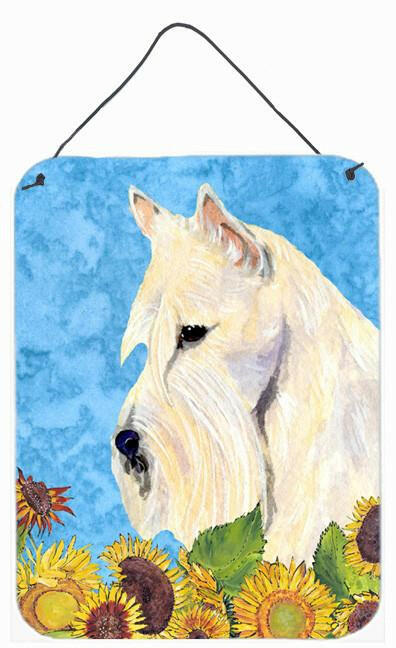 Scottish Terrier Aluminium Metal Wall or Door Hanging Prints by Caroline's Treasures