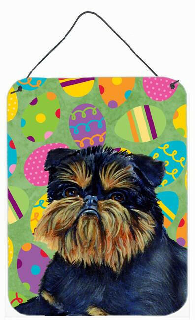 Brussels Griffon Easter Eggtravaganza Wall or Door Hanging Prints by Caroline's Treasures